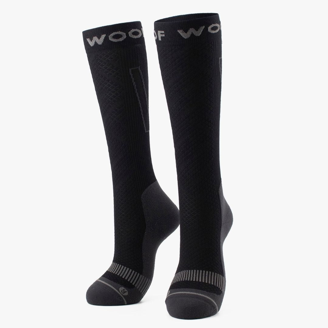 Black Performance Compression Socks