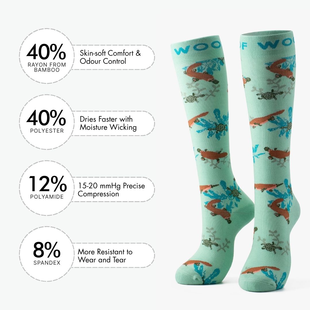 Platypus Bamboo Compression Socks