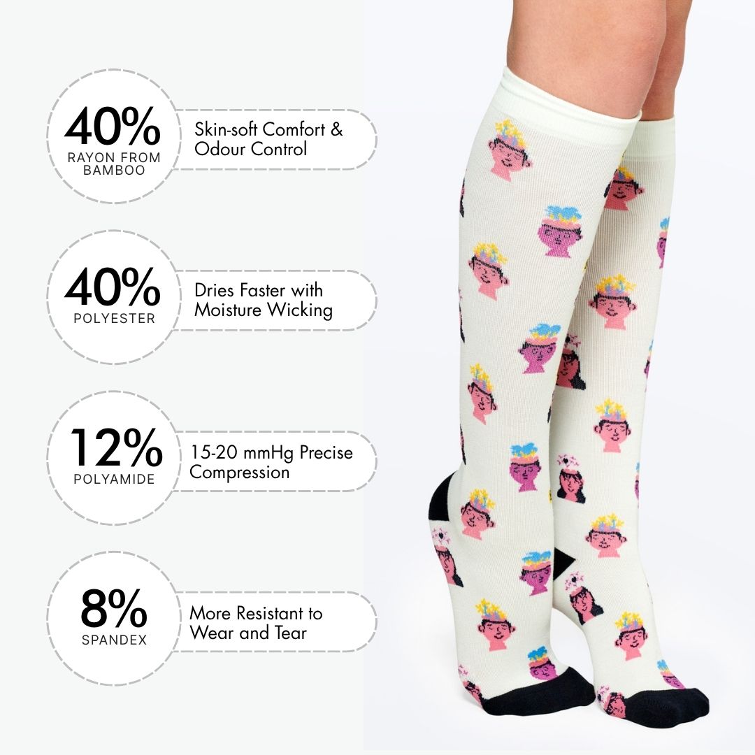 My Feelings Matter Bamboo Compression Socks