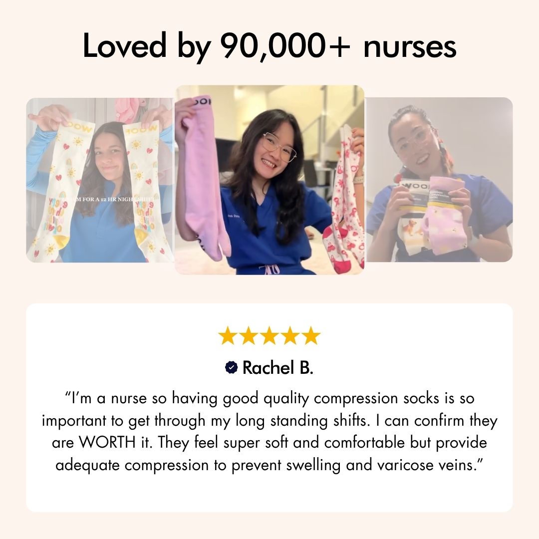 Sweet Treat Bamboo Compression Socks